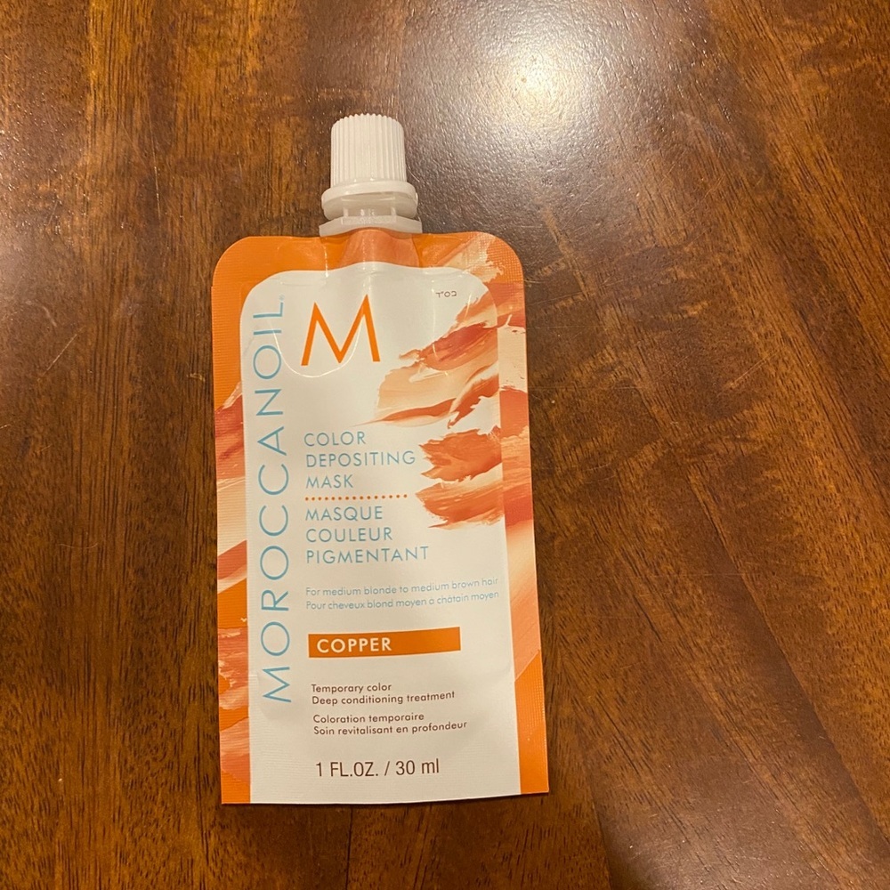 Moroccanoil Depositing Mask Copper 1 oz
